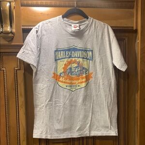 Harley-Davidson Gray T-Shirt Size Large